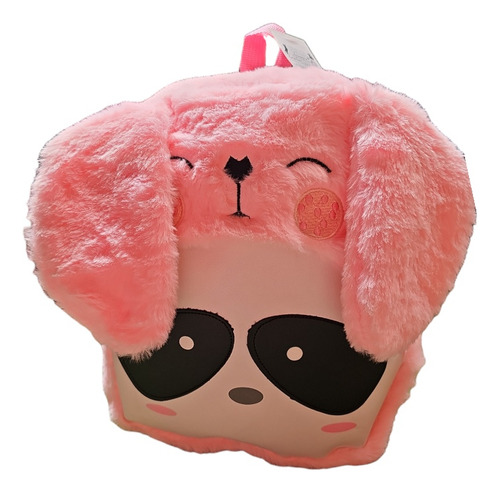 Mochila Conejo Kawaii Conejito Orejas En 3d Felpa 