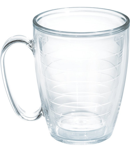 Tervis - Vaso Aislante Transparente Y Colorido, Sin Tapa, Tr