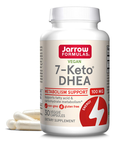 Jarrow Formulas 7-keto Dhea 100 Mg, Suplemento Dietético Pa