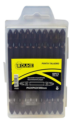 Puntas Taladro Doble X 10pcs Estria Uduke (ht1036)