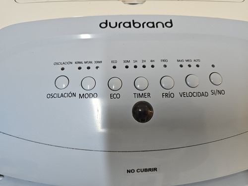 Circulador De Aire Durabrand Db-tic 08 Con Caja - Leer (Usado)