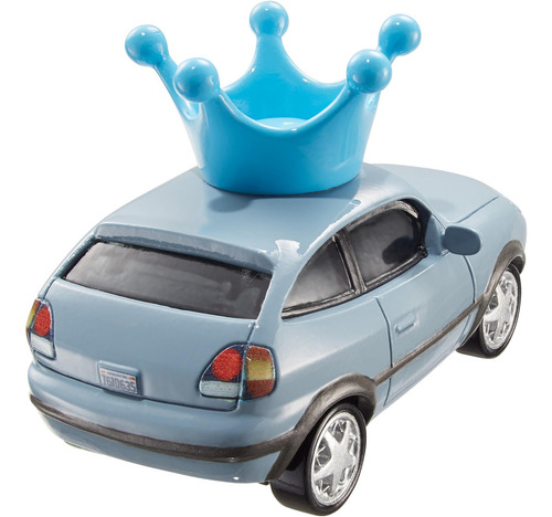 Disney Pixar Cars Diecast, fan de Kings con corona
