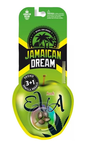 Jamaican Dream Fem X3+1-eva Seeds De Coleccion