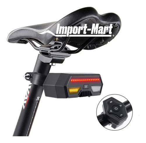 Gps Tracker Localizador Bicicleta Luz Trasera Direccionales