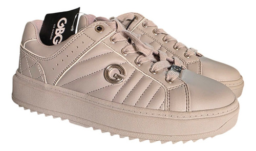Tenis Gbg Los Angeles Originales Talla 24 Color Gris