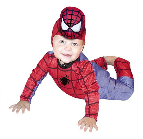Disfraz De Spiderman Bebé 