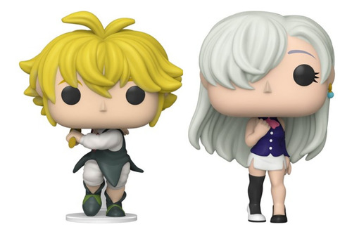 Seven Deadly Sins Funko Pops Pack X2 / Meliodas Y Elizabeth