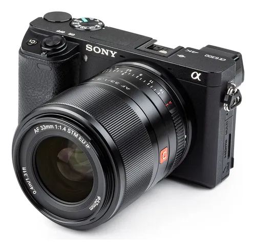 Lente Viltrox 33 Mm F/1.4 F1.4 F1.4 Con Montura E Aps-c Para Cámara Sony A6500 A6300 A6000 A6400 A6100 A5100 A6100 A6600