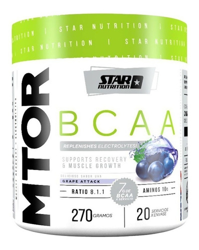 Mtor Bcaa Evolution Star Nutrition  