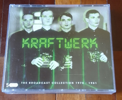 Kraftwerk - The Broadcast Collection 1970-1981/ Fatbox/ 5 Cd Remasterizado (Usado)