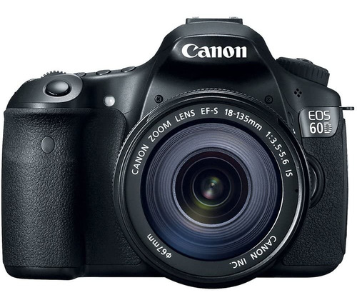 Camera Fotográfica Canon Eos 60d Com Lente Efs 18-135mm