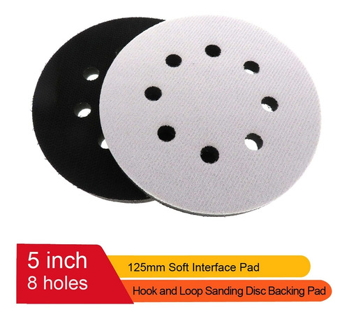 Sanding Sandpaper Sponge Brush 2 Packs Of 5 Inch 125 Mm