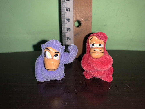 Miniaturas Bonecos Macaco Veludo Kinder Ovo