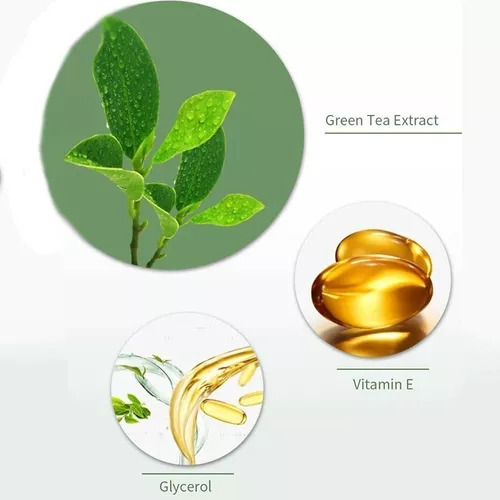 2chá Verde Máscara Sólida Tira Remove Acne Espinha E Cravos