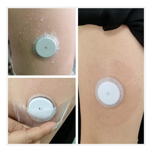 60ps Parches Adhesivos Libre Parche Con Sensor Transpirables