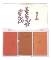 Comprar Blush Facial Luisance Matte Maquiagem 3 Cores Laranja Bronze Tom Da Maquiagem Paleta Blush