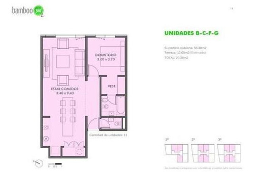 Imagen 20 de 21 de Departamento - Mart.-libert./rio