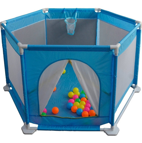 Corral Safety Fence Con Pelotas - Kidscool