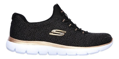 Tenis Skechers Mujer Memory Foam 12998bkgd