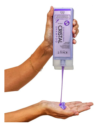 Knut Kit Cristal Shampoo 250ml + Máscara 300g