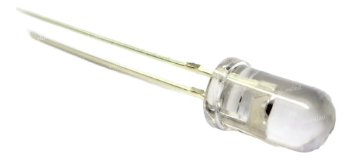 10 Led Blancos 5mm Alta Luminosidad Alto Brillo... Anri Tv Luz Blanco Frío