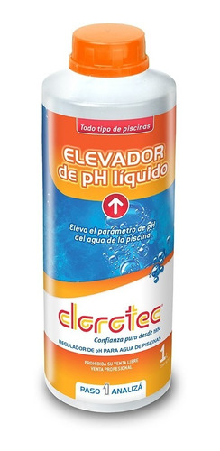 Elevador De Ph Clorotec  1 Lt 