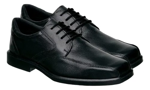 Sapato bico quadrado best sale masculino
