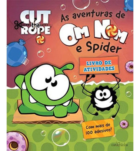 As Aventuras De Om Nom E Spider: Livro De Atividades, De Vários Autores. Editora Carochinha, Capa Mole, Edição 1 Em Português