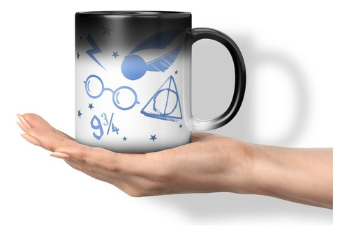 Taza Magica Harry Potter 12  - 11 Onzas