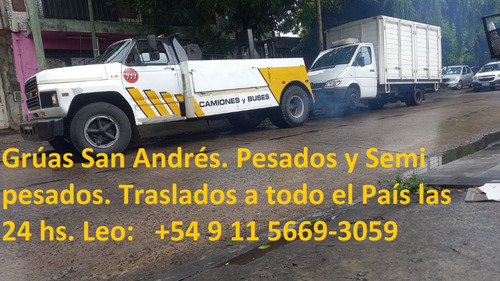 Grúas San Andres.auxilio Grua Traslados Vehiculos Y En Gral.
