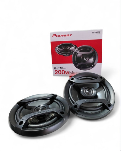 Bocinas Pioneer Ts-1620 6.5 2 Pzas Ts-series Negro