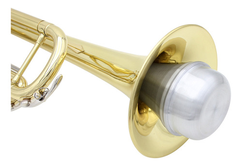 Trompet Mute, Color Aluminio, Trompeta Plateada De Alta Alea