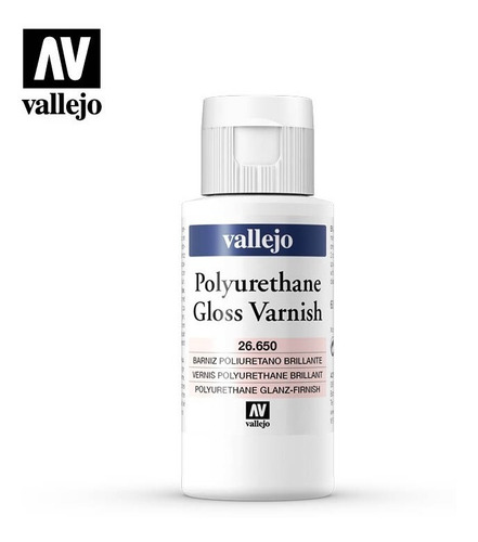 Polyurethane Gloss Varnish 26650 60ml Vallejo Modelismo