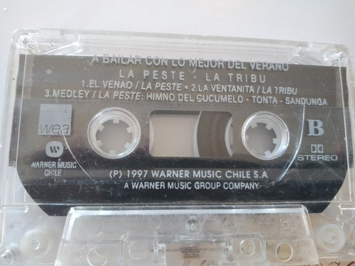 Cassette De La Peste La Tribu A Bailar Con Lo Mejor(10