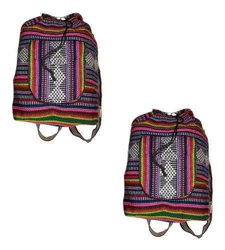 Mochila Artesanales Mexicanas Mxitz 002 2 Pzas 10kg Mora