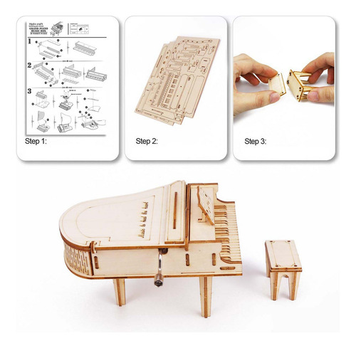 Fs Caja De Música Para Piano, Coordinación Mano-ojo, Estilo