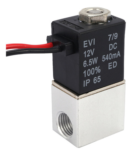 Electroválvula Crystally-4x Dc12v, 1/4 De Pulgada, 2 Vías, N