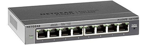 Conmutador Netgear Gigabit Ethernet Smart Managed Plus De 8 