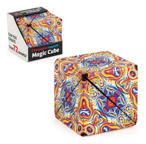 Cubo Magico Magnetico Rubik 3d Cambia Forma 70+ Figuras 
