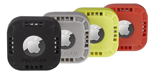 Protector Para Apple Airtag Con Adhesivo 3m Pelican 4 Pack