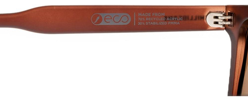 Óculos De Sol Masculino Eco Chilli Beans Quadrado Marrom Pol