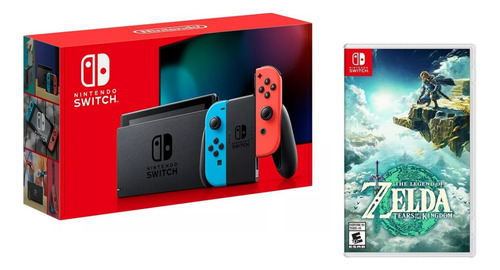 Nintendo Switch 32gb Standard+ Zelda Tears Ofthe Kingdom 