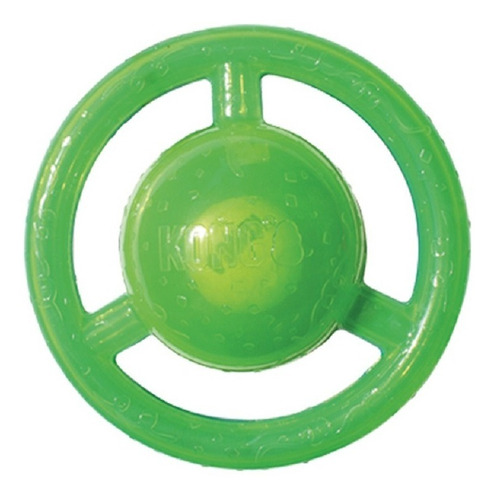 Imagem 2 de 6 de Brinquedo Cães Kong Jumbler Disc Large X Large Apito Bola