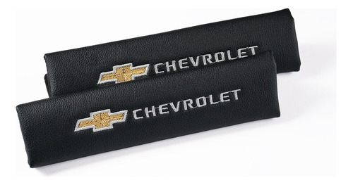 Protectores Cubre Cinto Cinturones Logo Chevrolet Bordado