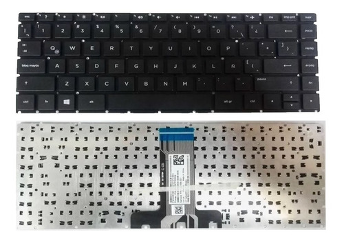 Teclado Para Laptop H-p 14-bs Negro Español