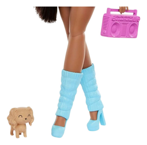 Boneca Barbie Dream Besties Articulada C/ Acessórios -mattel