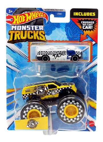 Hot Wheels  - Monster Truck - Taxi - 1/64 - Hkm07