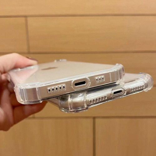 Funda Protectora Suave A Prueba De Golpes Para iPhone 5 6 7 8 Plus X Xr Max Xr 11 12 13 14 15 16 Pro Max 12mini 13mini