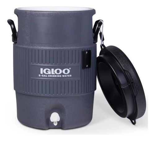 Igloo Termo Portatil Para 5 Galones(19 Lts) Carbon Black