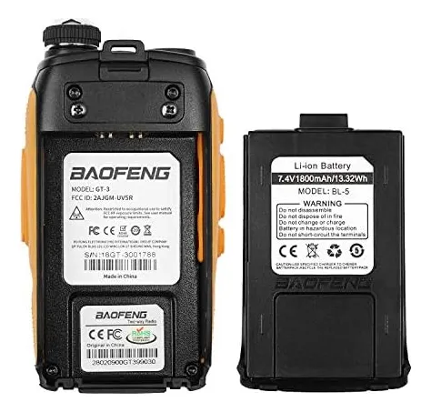 Baofeng Gt-3 Mark-ii Radio De Dos Vías, Walkie Talkie De Dob